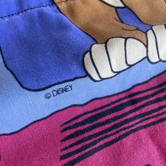 Vintage Disney 90s The Lion King Twin Size Flat Sheet - Picture 2 of 5